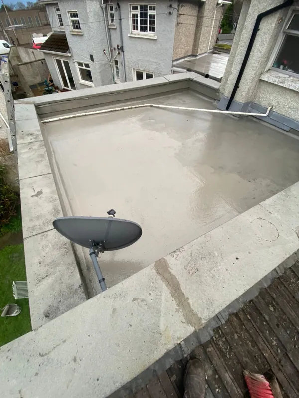 Liquid roof coating, roofing work in Walkinstown, Dublin